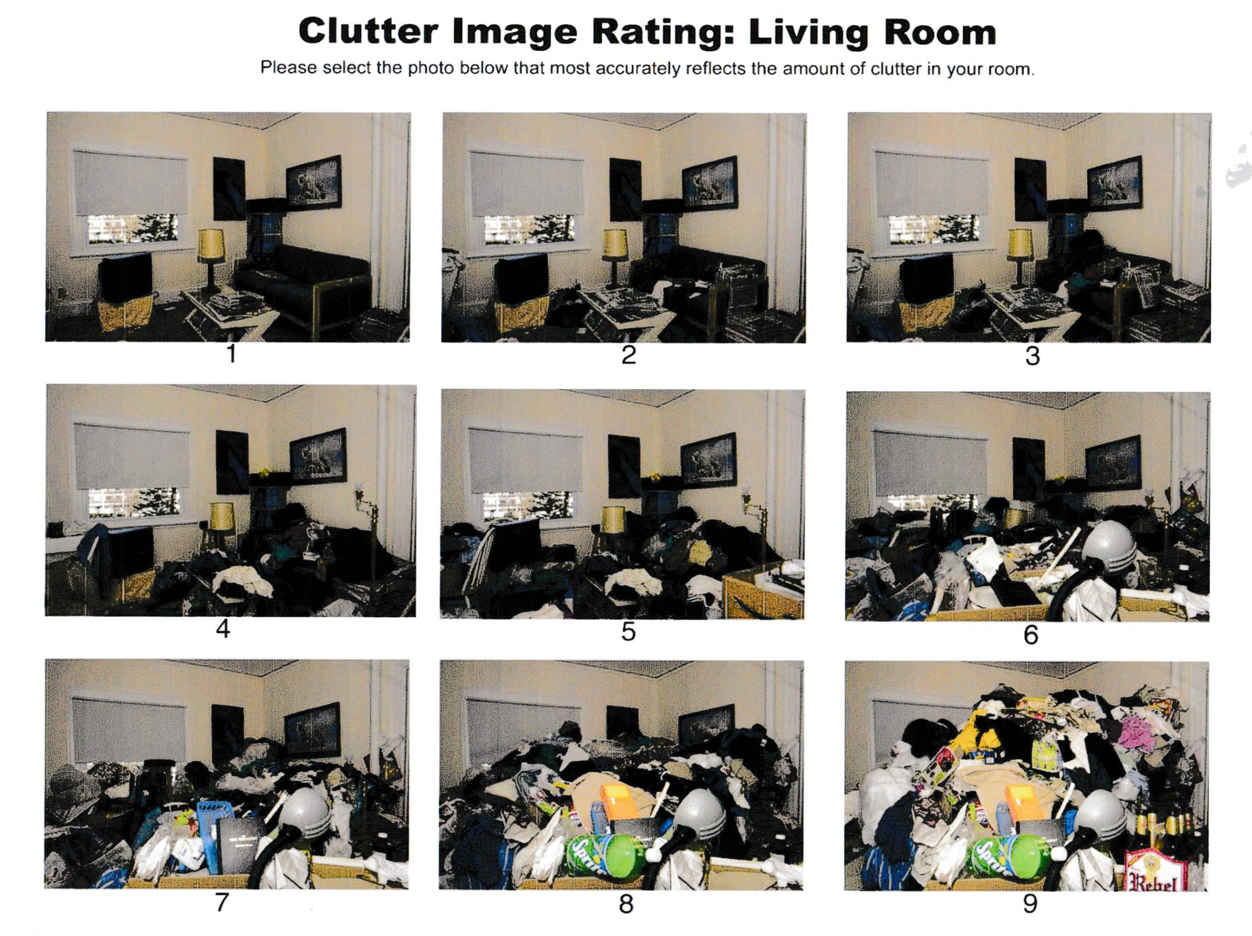 Clutter-Image-Rating-Scale-Living-Room Clutter Scale Rating