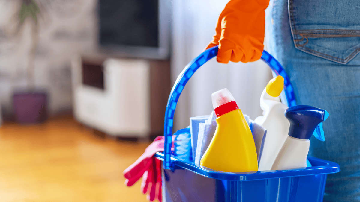cleaning supplies